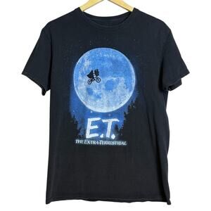 E.T. The Extra Terrestrial ET Movie Graphic Tee/T-Shirt, Size M